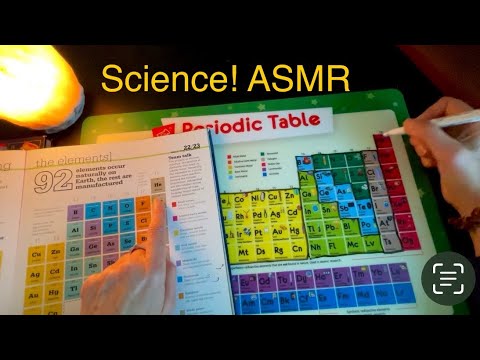 Soft-Spoken Periodic Table ASMR ✏️ Tracing Elements + Gentle Science Chat