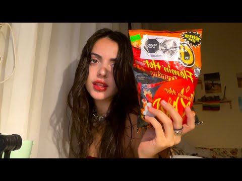ASMR || Comiendo Cheetos Flamin´Hot🔥🔥