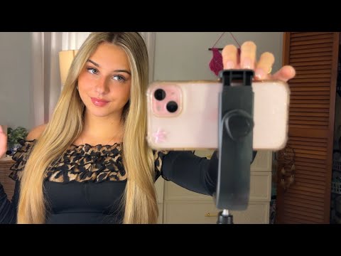 ASMR Tingly Mirror and Camera Tapping 🎀 Whispering