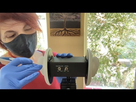 ASMR - Dental Checkup for Your Ears - Gloves, Tooth Scaling, Flossing, Normal and Soft Spoken