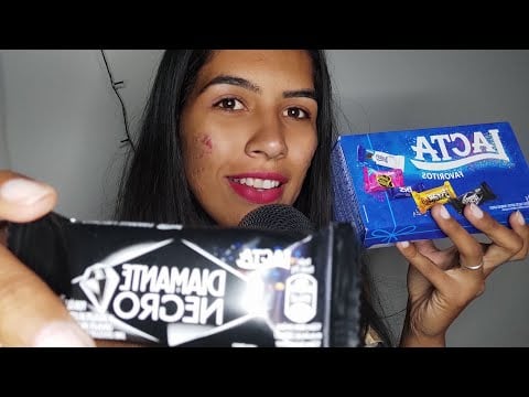 ASMR COMENDO CHOCOLATE 🍫