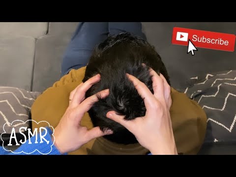 ASMR⚡️Gentle scalp massage for deep relaxation! (LOFI)