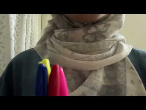ASMR | one minute color blind test in my language (camera tapping)
