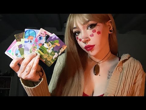 ASMR Opening My Little Pony Kayou Cards | Tapping, Whispering