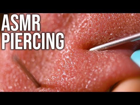 [ASMR] A wonderful world of tongue piercing & expansion (subtitles, silicon tongue, summary)