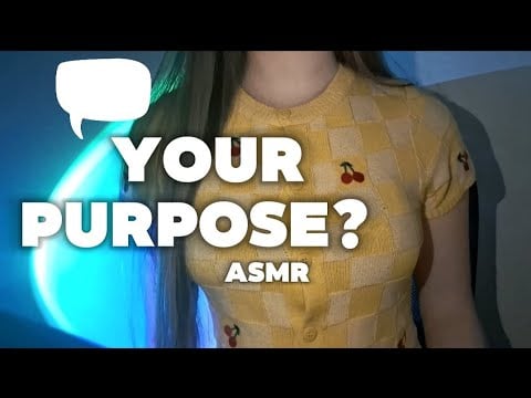 ASMR | I asked 20 strangers about their life purpose.  