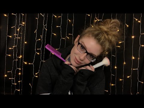 ASMR Camera Combing & Mic Brushes