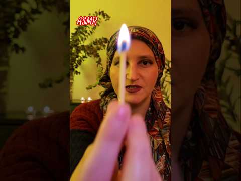 Lighting a match #asmr #asmrvideos #personalattention