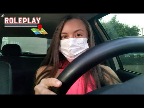 ASMR ROLEPLAY UBER - Dirigindo Pra Você Relaxar e Dormir