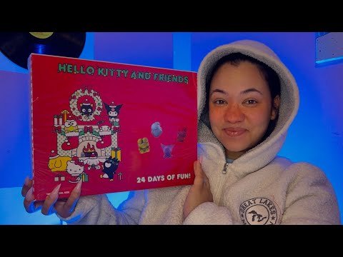 ASMR Hello Kitty & Friends Advent Calendar!!🤩🤗🎀