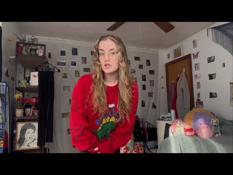 Positive Affirmations ASMR 💞(fabric scratching grwm) I Gained Weight & it’s Okay if You Did Too!!!