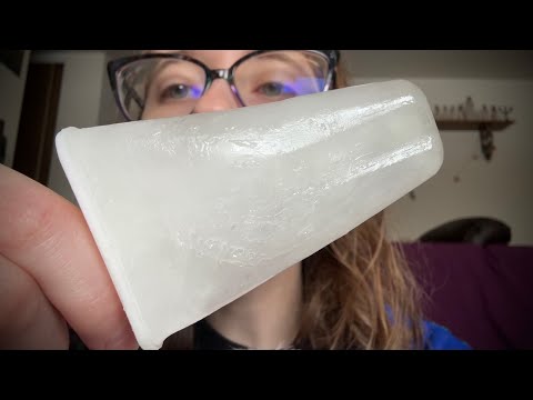 Homemade Salted Lime Icee Popsicle Mukbang + Chit-Chat ASMR