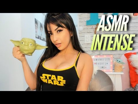 ASMR mouth sounds, effervescent tablet sounds, sons de boca e pastilhas efervescentes