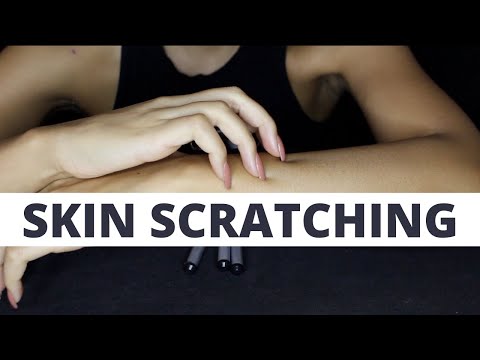 ASMR SKIN SCRATCHING (NO TALKING)