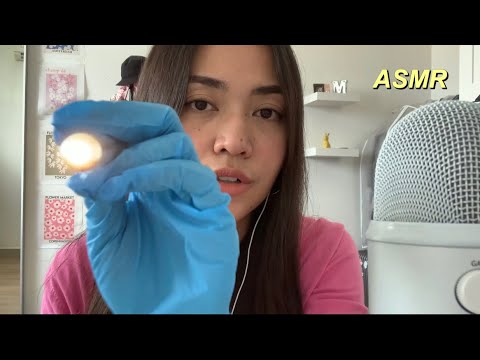 ASMR ⟡ 5 minutes cranial nerve exam roleplay