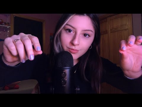 ASMR plucking bad energy & eating your bad thoughts 😳