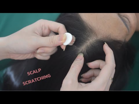 ASMR Real Person Scalp Scratch, Aggressive Scratching, Hair Sound For Relaxation