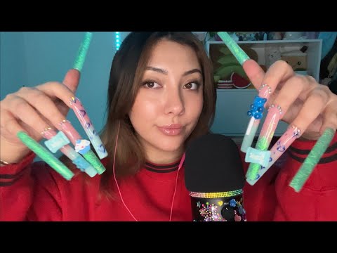 ASMR Nail Tapping & Clacking 💗✨ | Whispered