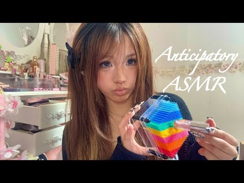 Anticipatory 😵‍💫 ASMR ragebaiting | personal attention | visual triggers | clicky mouth sounds
