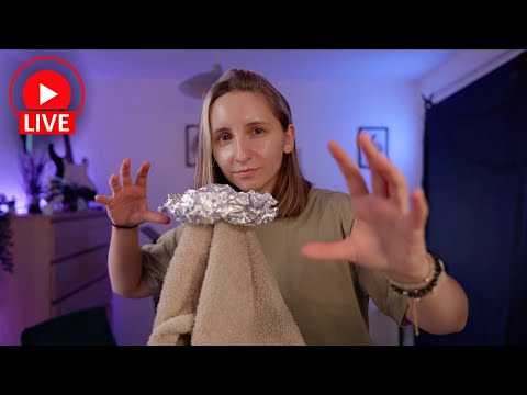 🔴 ASMR Chuchotements avec Pluie et Orage ⛈️ (Triggers, Mouvements Visuels)