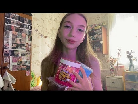 asmr слаймы | триггеры и шепот ♡ 2 часть