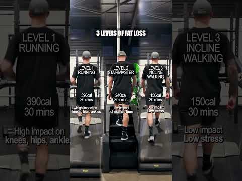 Running vs stairmaster vs incline walking. The eternal fat loss cardio debate