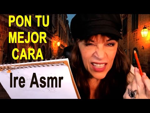 TE DIBUJO LA CARA 👩‍🎨 ASMR ROLEPLAY DIBUJANTE 👩