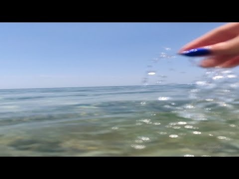 Asmr join me for a swim in the Aegean sea!!!🏖️🌊🏊(Halkidiki)