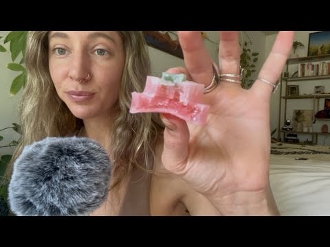 Trying Silky Gem Crystal Candy for the First Time 💎🍬| Crunchy & Jelly ASMR Taste Test!