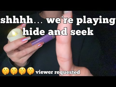 playing hide and seek asmr || lofi asmr
