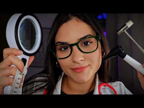 ASMR Teste seus Nervos Cranianos Comigo🧠✨️ROLEPLAY MÉDICO