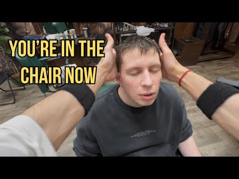 POV ASMR for Men | Scalp & Neck Massage + Hair Wash & Foam Sounds