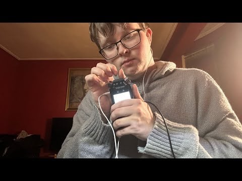 ASMR Deep TASCAM Mic Tapping For Relaxation 🌙
