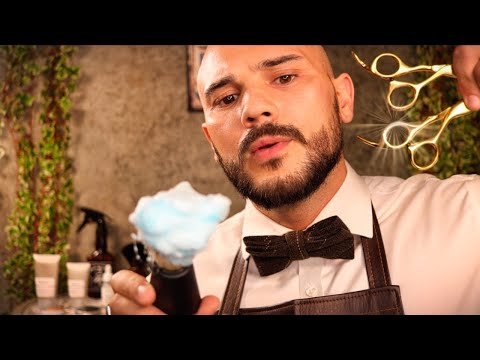 ASMR The Most REALISTIC Haircut and Massage (Personal Attention)