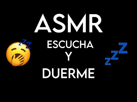 ASMR CIERRA LOS OJOS Y DUERME | RELAJACIÓN GUIADA