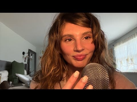 ASMR mic scratching, mouth sounds, teeth tapping, face tracing, etc 