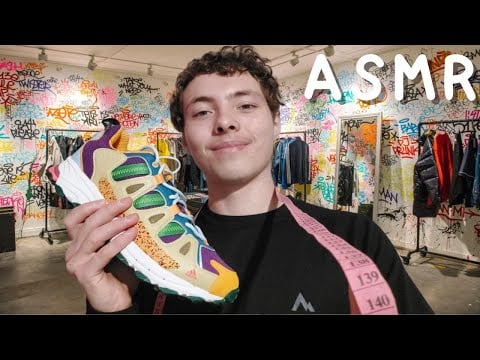 ASMR FR: Roleplay Vendeur d'outfit (je te mesure et autre)