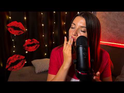 ASMR Поцелуи и близкий шепот 🌙 Помогу тебе уснуть-ASMR Kisses and close whispers 🚗