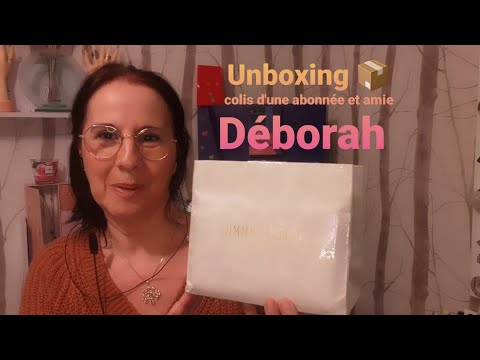 Asmr français, Unboxing colis d'une abonnée et amie  "Déborah" 📦