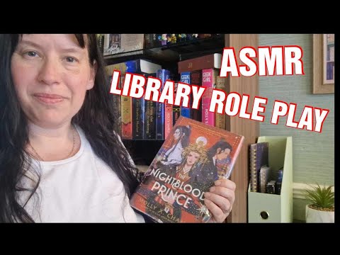 ASMR  Experience Relaxation and Bookish Bliss with this Library RP