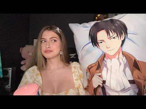 ASMR Fast & Aggressive & Chaotic •☆• whisper ramble, pillow, hand movements, tapping, brush, book