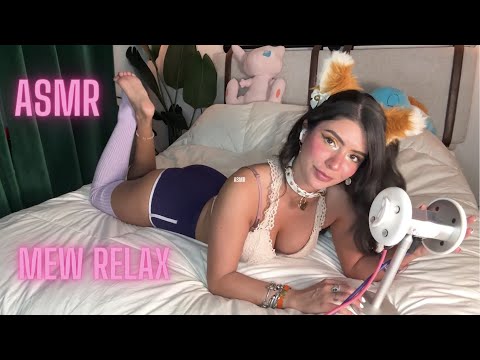 ASMR RELAX SHHHH MEOW 🐱❤️ INTENSE EAR & EYE ATTENTION & LICKS 👅 👀 MEW