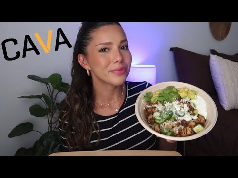 ASMR - Chatty CAVA Mukbang! 🥙