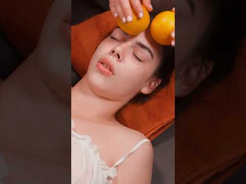 Magic of Orange Massage for Beauty and Relaxation- Lisa #asmr