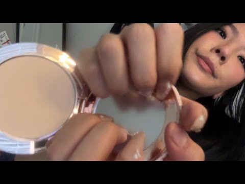 asmr fast n aggressive makeup *ON THE SCREEN*