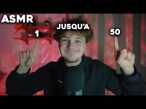 ASMR - INAUDIBLE INCROYABLE (je compte de 1 jusqu'a 50)