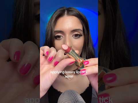 Applying new luxury lipstick on you 😍 #asmr