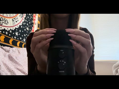 ASMR|Slow and Gentle Mic Scratching|No Talking