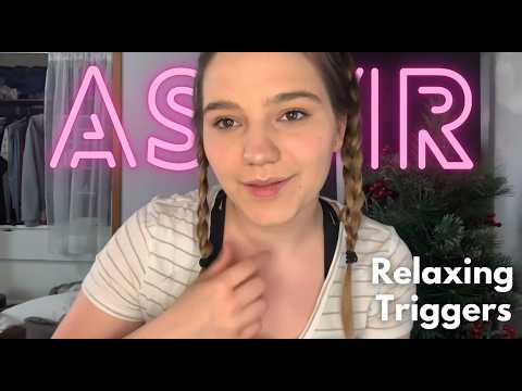 ASMR Lofi Girl drawing a landscape Bob Ross style