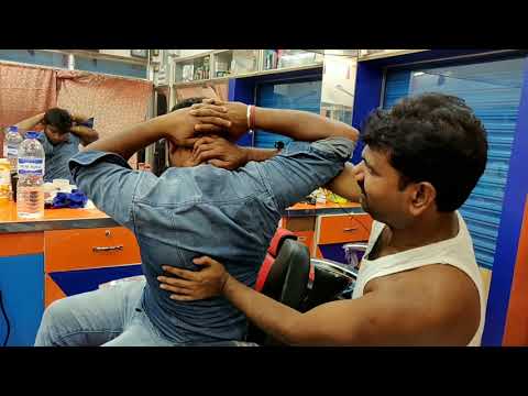 Party hangover special indian head and body massage With neck cracking | ASMR